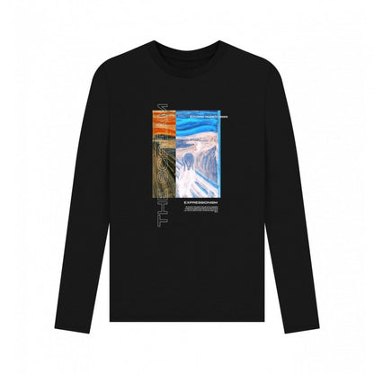 Front - Apoh Unisex Adult Expressionism Edvard Munch T-Shirt