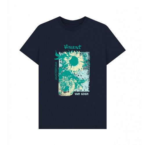 Front - Apoh Unisex Adult Sunflowers Vincent Van Gogh T-Shirt