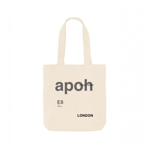 Front - Apoh London Slogan Tote Bag