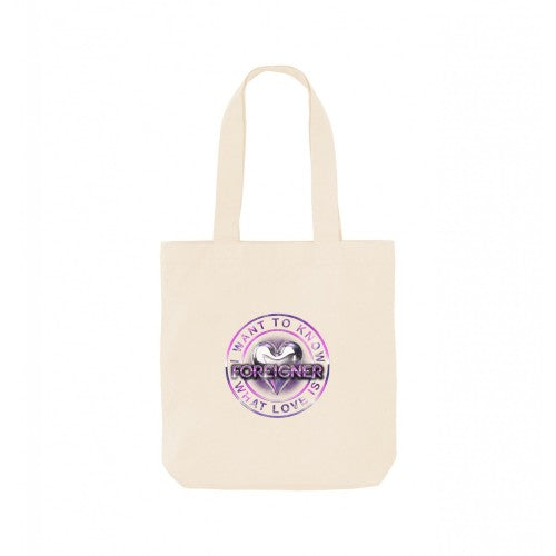 Front - Foreigner I Want To Know What Love Is Tote Bag