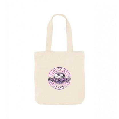 Front - Foreigner I Want To Know What Love Is Tote Bag