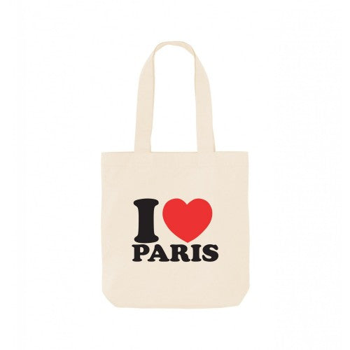 Front - Apoh I Heart Paris Tote Bag