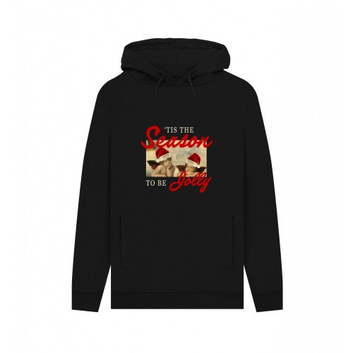 Front - Apoh Unisex Adult Tis The Season To Be Jolly Raphael Hoodie
