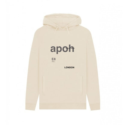 Front - Apoh Unisex Adult London Slogan Hoodie