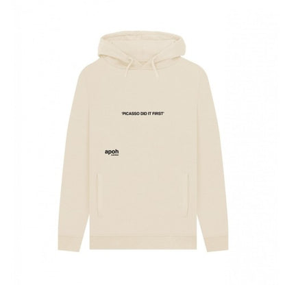 Front - Apoh Unisex Adult Picasso Did It First Slogan Hoodie