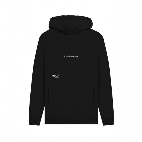 Front - Apoh Unisex Adult Stay Surreal Slogan Hoodie