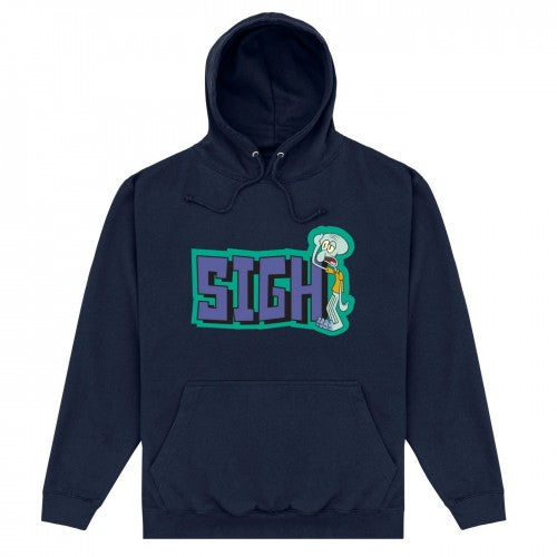 Front - SpongeBob SquarePants Unisex Adult Sigh Hoodie