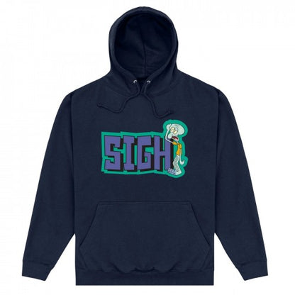 Front - SpongeBob SquarePants Unisex Adult Sigh Hoodie