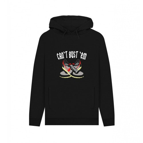 Front - Trainer Spotter Unisex Adult Can´t Trust ´Em Hoodie