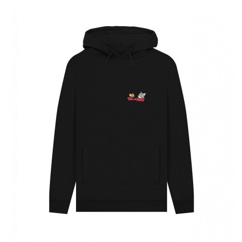 Front - Tom and Jerry Unisex Adult Classic Faces Hoodie