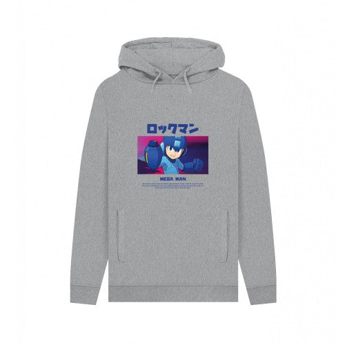 Front - Mega Man Unisex Adult Everlasting Peace Hoodie
