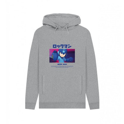 Front - Mega Man Unisex Adult Everlasting Peace Hoodie