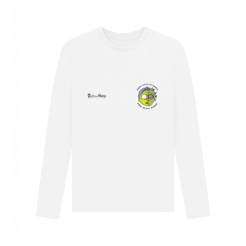 Front - Rick And Morty Unisex Adult Nobody Exists Long-Sleeved T-Shirt