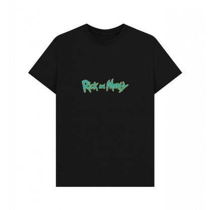 Front - Rick And Morty Unisex Adult Logo T-Shirt