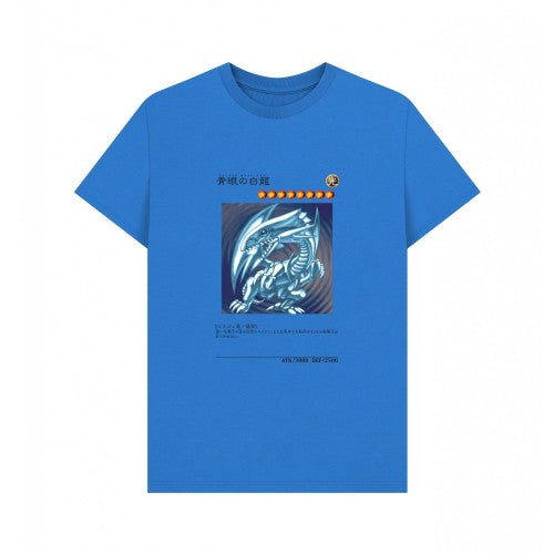 Front - Yu-Gi-Oh! Unisex Adult Dragon Card T-Shirt