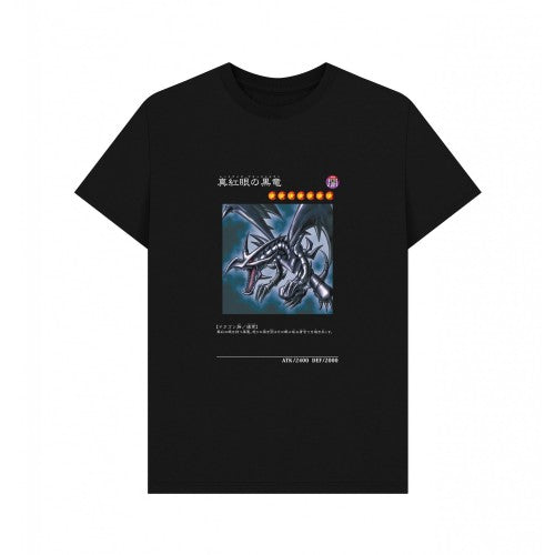 Front - Yu-Gi-Oh! Unisex Adult Red-Eyes Black Dragon T-Shirt