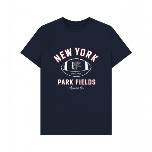 Front - Park Fields Unisex Adult New York Football T-Shirt