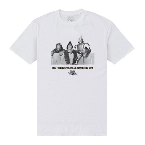 Front - The Wizard Of Oz Unisex Adult Friends T-Shirt