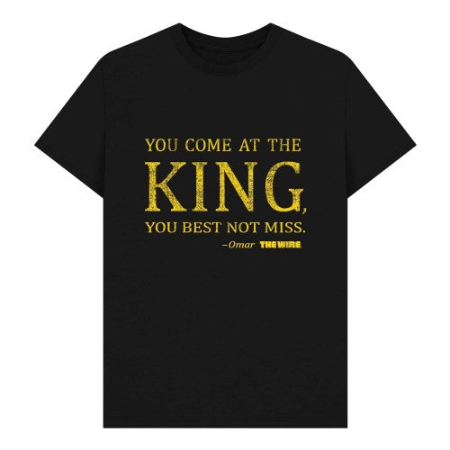 Front - The Wire Unisex Adult King T-Shirt