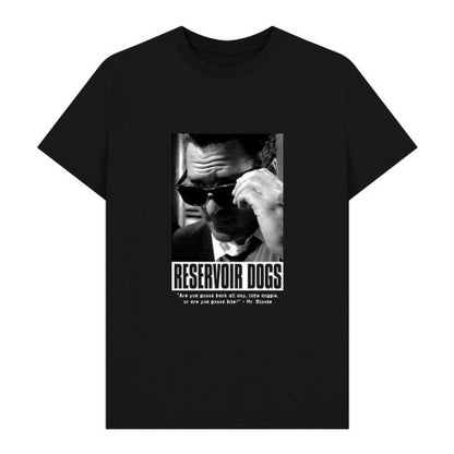 Front - Reservoir Dogs Unisex Adult Little Doggie Mr Blonde Quote T-Shirt