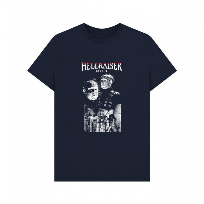 Front - Hellraiser Unisex Adult Deader Portrait T-Shirt