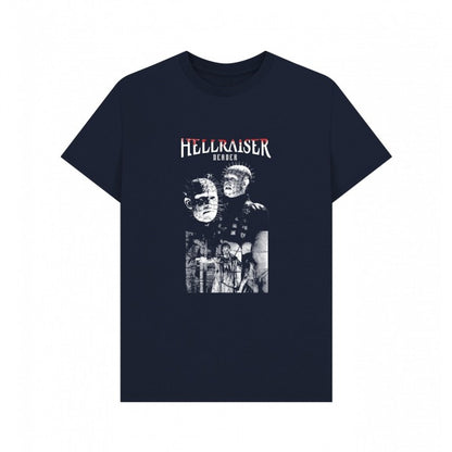 Front - Hellraiser Unisex Adult Deader Portrait T-Shirt