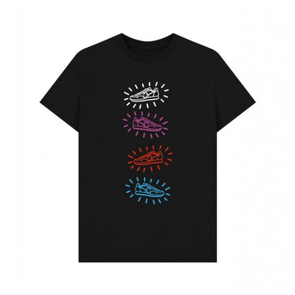 Front - Trainer Spotter Unisex Adult Trainers T-Shirt