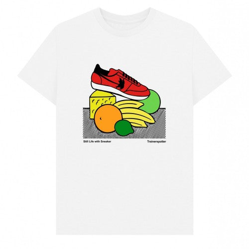 Front - Trainer Spotter Unisex Adult Still Life T-Shirt