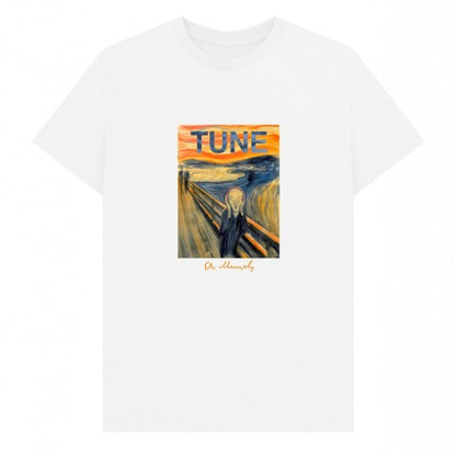 Front - Apoh Unisex Adult Munch Scream Tune Edvard Munch T-Shirt