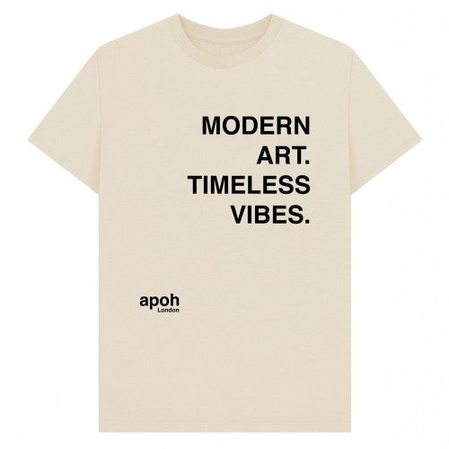Front - Apoh Unisex Adult Modern Art Slogan T-Shirt