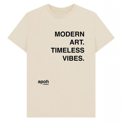 Front - Apoh Unisex Adult Modern Art Slogan T-Shirt