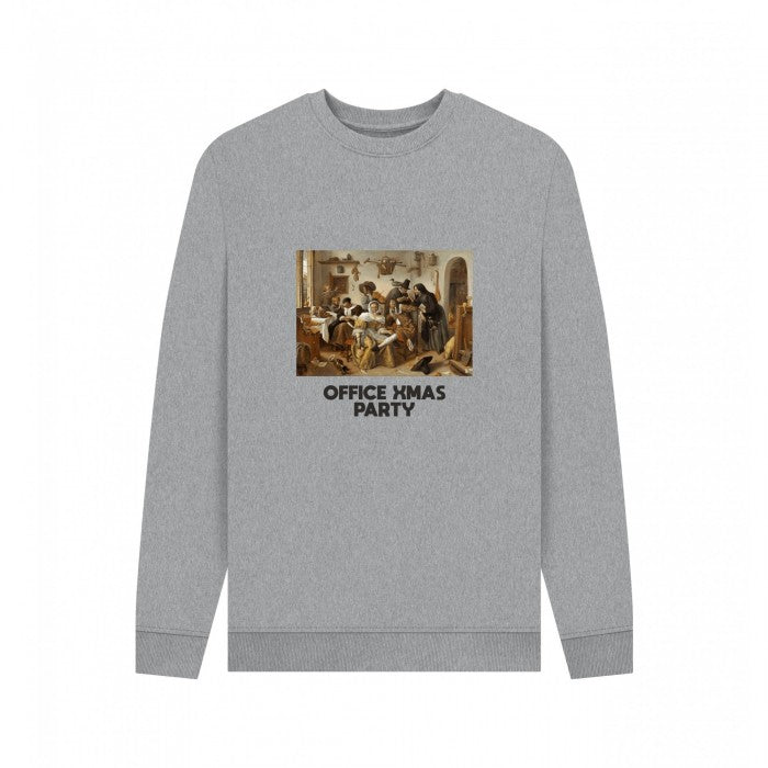 Front - Apoh Unisex Adult Steen Office Christmas Sweatshirt