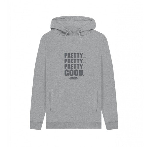 Front - Curb Your Enthusiasm Unisex Adult Pretty Good Heather Hoodie