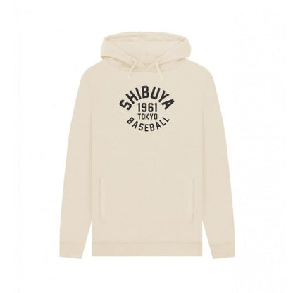 Front - Park Fields Unisex Adult Shibuya Baseball Varsity Hoodie