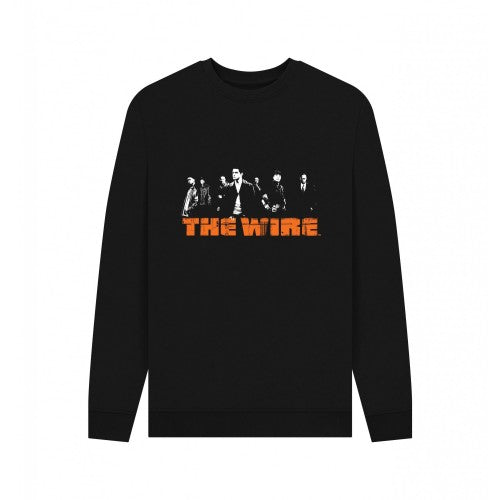 Front - The Wire Unisex Adult Logo Sweatshirt