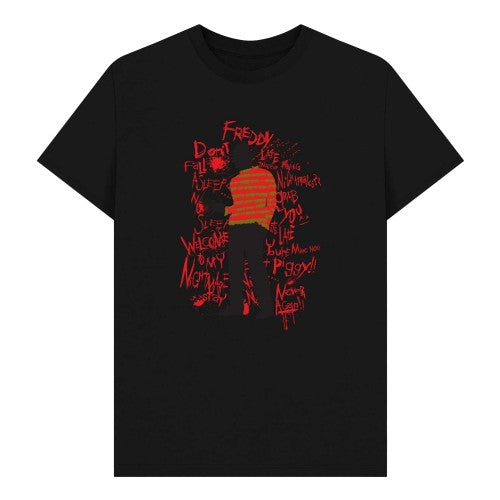 Front - A Nightmare On Elm Street Unisex Adult Freddy Krueger Graphic T-Shirt