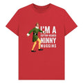 Front - Elf Unisex Adult Ninny Muggins Graphic T-Shirt