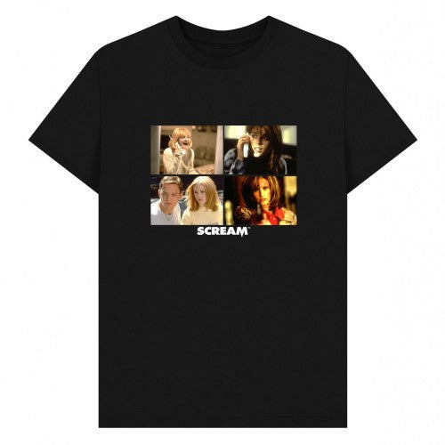 Front - Scream Unisex Adult Movie Scene T-Shirt