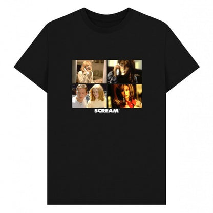 Front - Scream Unisex Adult Movie Scene T-Shirt