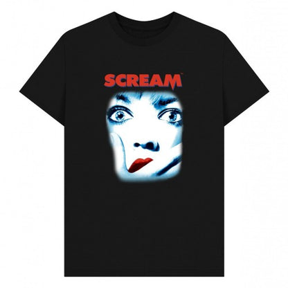 Front - Scream Unisex Adult Movie Poster T-Shirt
