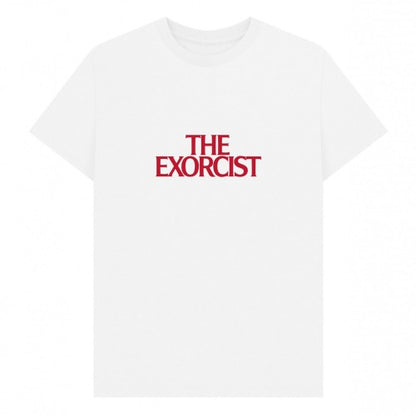 Front - The Exorcist Unisex Adult Title T-Shirt