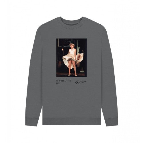 Front - Marilyn Monroe Unisex Adult New York City Sweatshirt