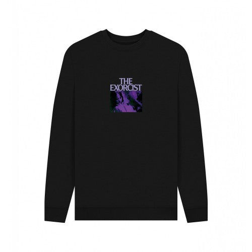 Front - The Exorcist Unisex Adult Movie Scene Sweatshirt