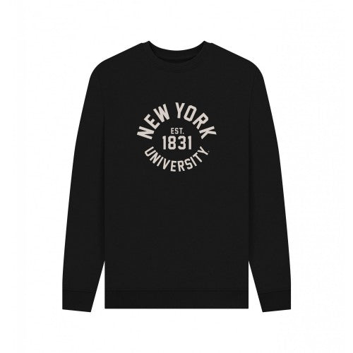 Front - New York University Unisex Adult Sweatshirt