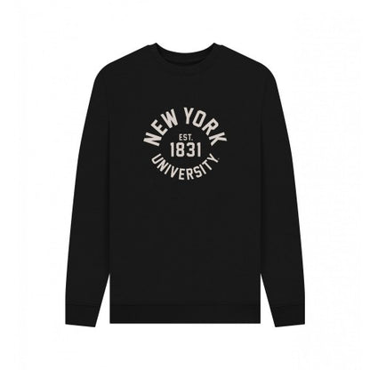 Front - New York University Unisex Adult Sweatshirt