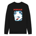 Front - Scream Unisex Adult Movie Poster Sweatshirt