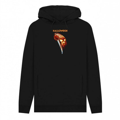 Front - Halloween Unisex Adult Movie Poster Hoodie