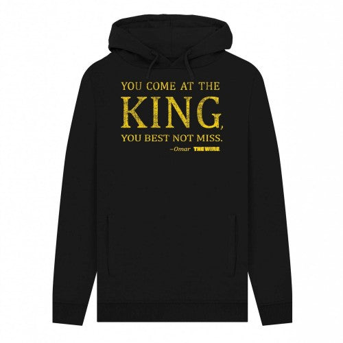 Front - The Wire Unisex Adult King Hoodie