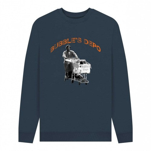 Front - The Wire Unisex Adult Bubble Sweatshirt