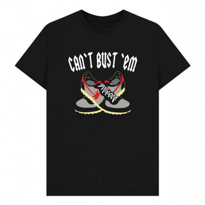Front - Trainer Spotter Unisex Adult Can´t Trust ´Em T-Shirt